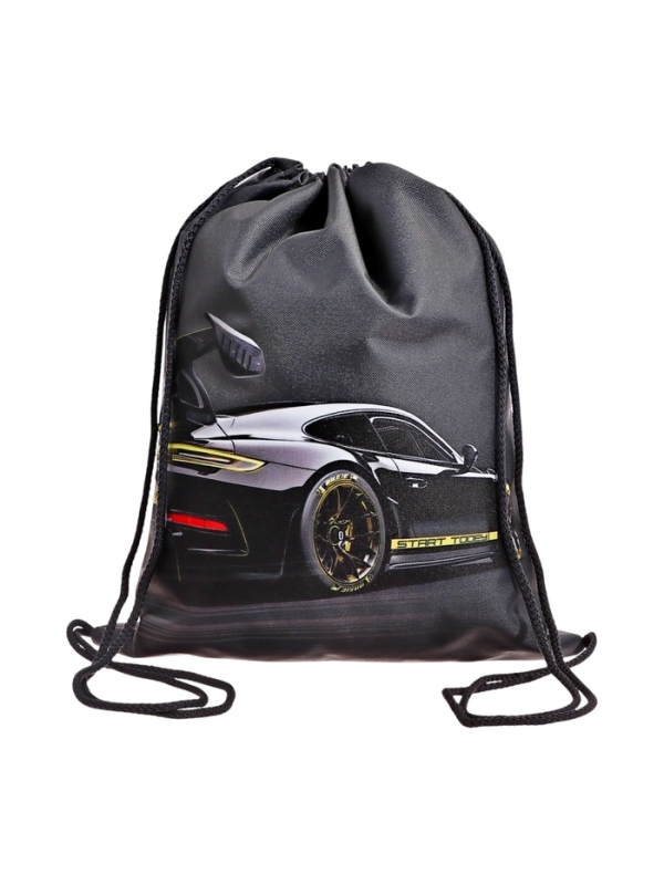 Мешок для обуви, 435×360 мм, Stavia (плотность 600D) «Машина с жёлтой полосой» Мешок для обуви, 435×360 мм, Stavia (плотность 600D) «Машина с жёлтой полосой»