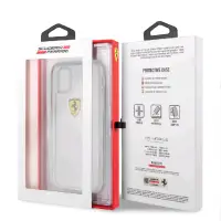 Чехол iPhone 12 /12 Pro (6.1) Ferrari clear