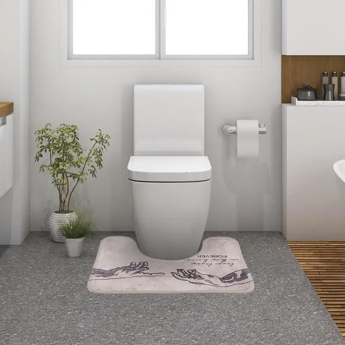 Коврик для ванной &laquo;Этель&raquo; Forever, 50&times;40 см, велюр