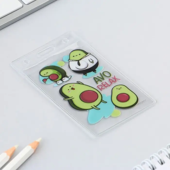 Чехол для бейджа AVO Relax, 6,5 х 10,4 см Чехол для бейджа AVO Relax, 6,5 х 10,4 см