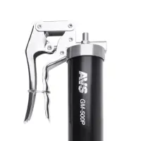 Шприц рычажно-плунжерный 500 мл для одной руки (гибкий шланг, трубка) под тубу AVS GM-500P