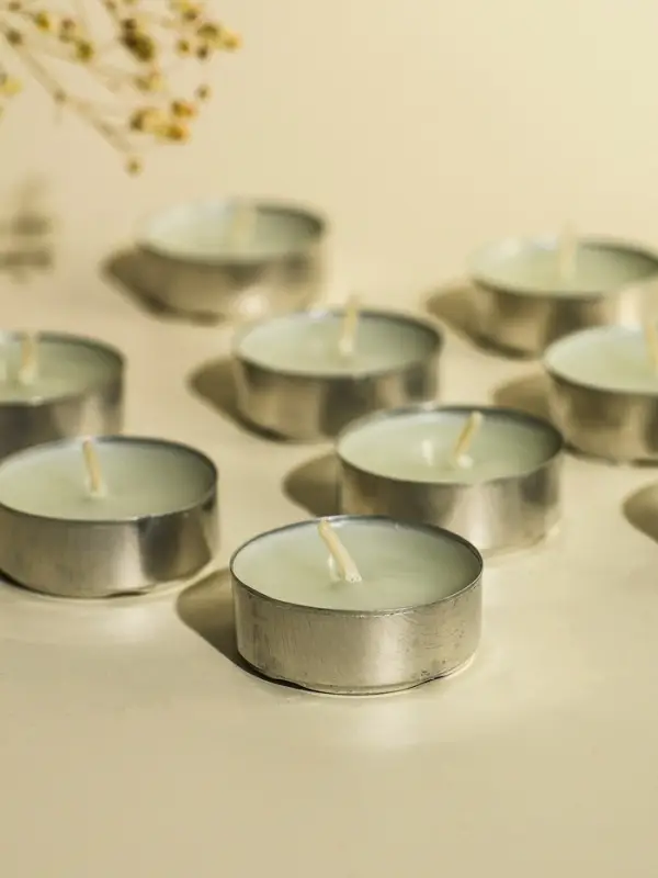 Набор чайных свечей &laquo;Классика&raquo;, белый, 100 шт.