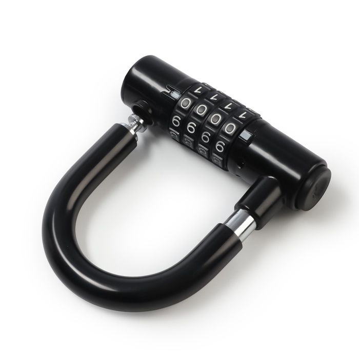 Замок навесной велосипедный 88х88 мм внешний, 51х47 мм внутр, кодовый замок Замок навесной велосипедный 88х88 мм внешний, 51х47 мм внутр, кодовый замок