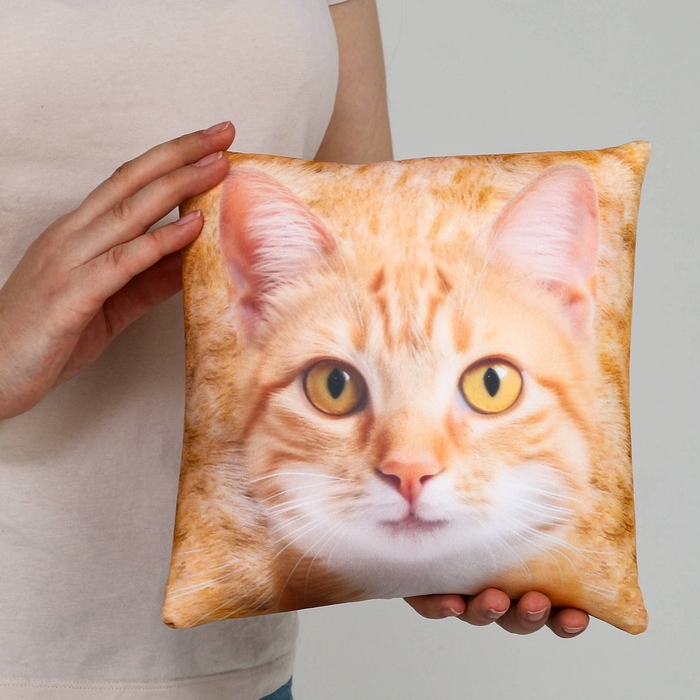 Подушка антистресс, кот Подушка антистресс, кот "Рыжик"