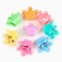 Набор подарочный, резинка для волос 10 шт., заколка крабик 10 шт., Принцессы