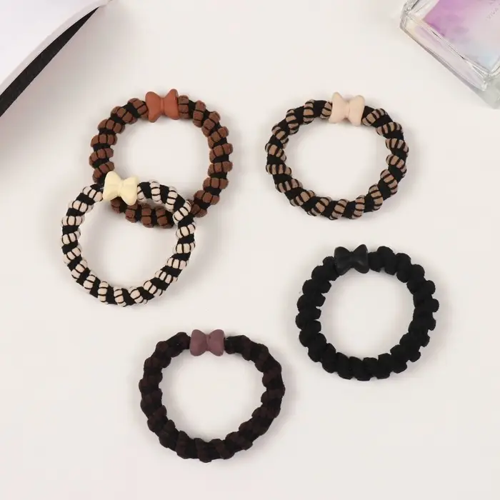 Резинка для волос Резинка для волос "Дженис" кручение, 5,5 см, микс