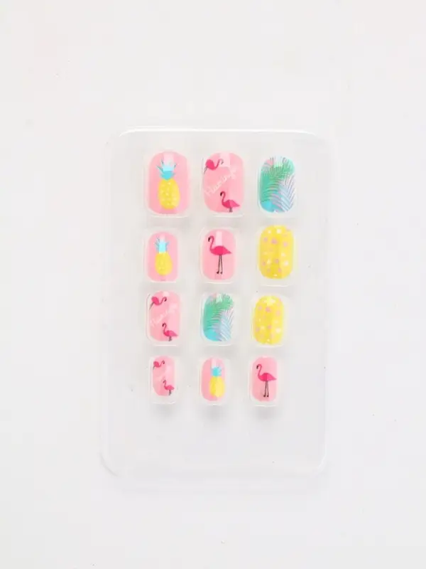 Детские накладные ногти &laquo;Яркая, стильная&raquo;, 12 шт.