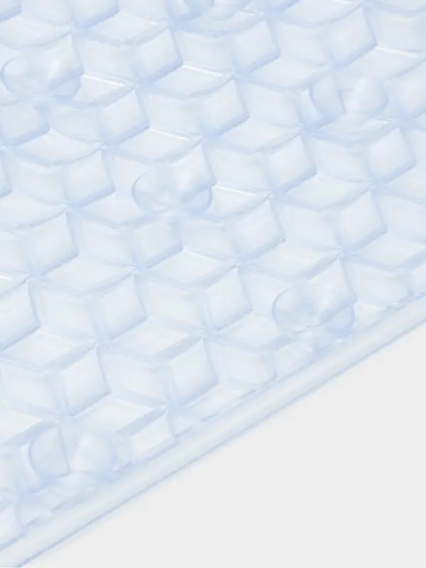 Коврик для ванной на присосках Доляна &laquo;Стеллар&raquo;, 66&times;36 см, прозрачный