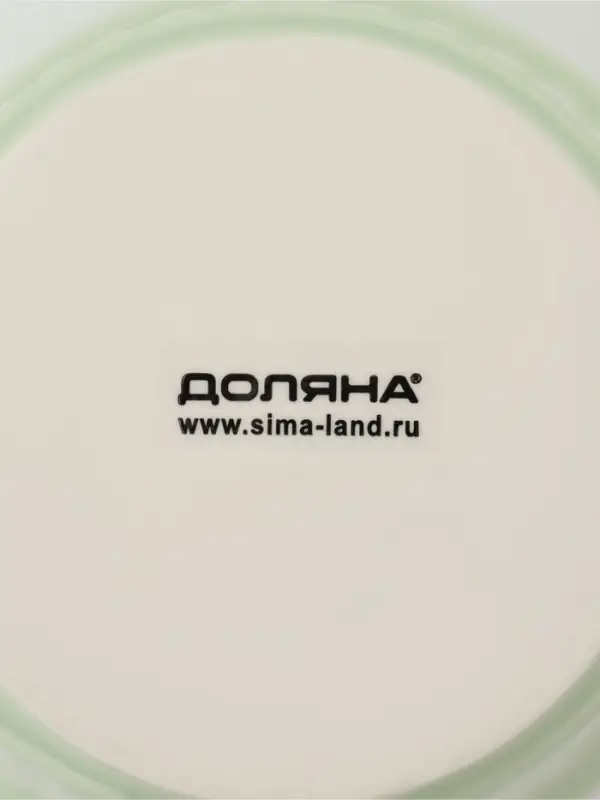 Рамекин из жаропрочной керамики Доляна &laquo;Нюд&raquo;, 200 мл, 9&times;5 см, зелёный