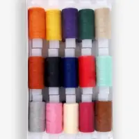Нитки, набор 30 шт., 200 м, 40/2, разноцветные