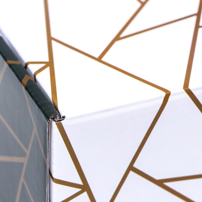 Коробка самосборная, без окна «Галограмма» 19 х 19 х 9 см Коробка самосборная, без окна «Галограмма» 19 х 19 х 9 см