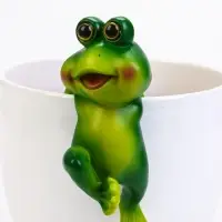Фигурка для флорариума TAKE IT EASY &laquo;Лягушка Бряк&raquo;, декор на кашпо, 10&times;8&times;19 см