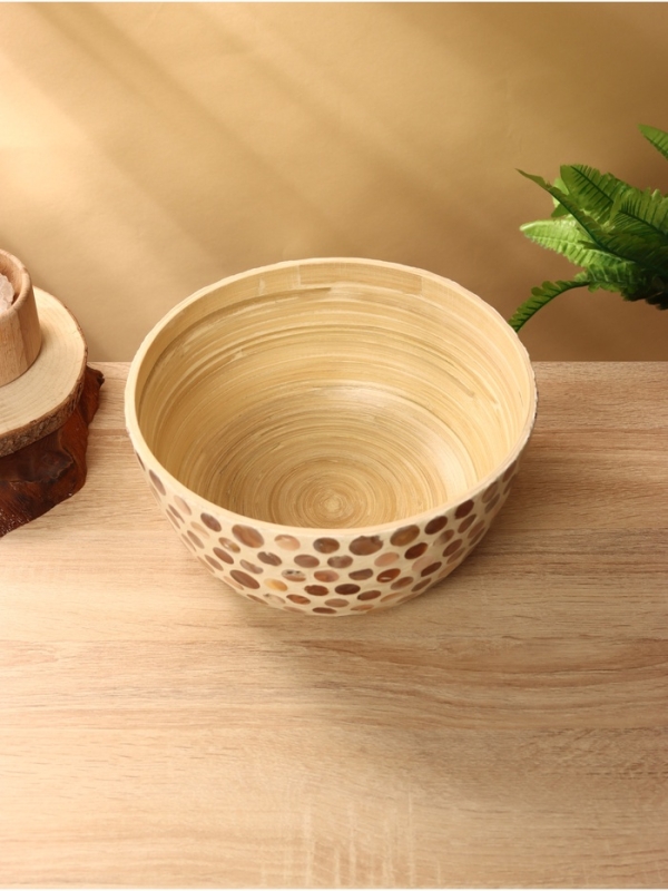 Салатник 25,5х25,5х12 см, бамбук Салатник 25,5х25,5х12 см, бамбук