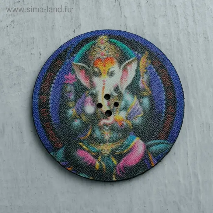 Подставка для благовоний "Ганеша", d=6 см