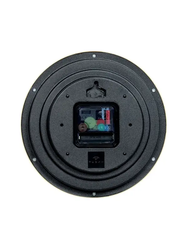 Часы настенные классические, бесшумные, плавный ход, d=22 см, бежевые, от батарейки 1&times;АА