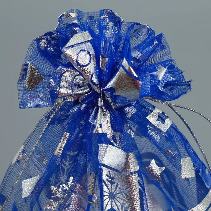 Мешочек подарочный органза «Зимние радости», 20 х 30 см +/- 1.5 см Мешочек подарочный органза «Зимние радости», 20 х 30 см +/- 1.5 см