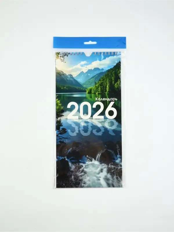 Календарь на ригеле «Природа 2026» 16.5×34 см Календарь на ригеле «Природа 2026» 16.5×34 см