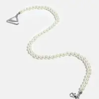 Лямки для бюстгальтера, декоративные с жемчугом, фурнитура металл, 5 мм, 45 см, пара, белые