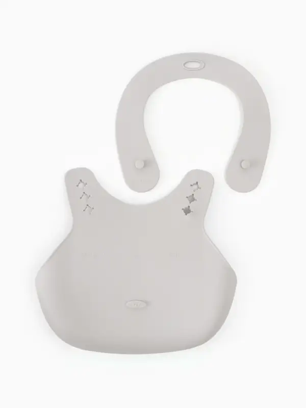 Нагрудник детский, серый