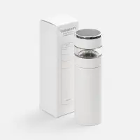 Смарт-бутылка с инфьюзером Thermory, белая