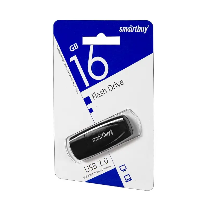 USB накопитель 16 GB Smart Buy Scout Black USB накопитель 16 GB Smart Buy Scout Black