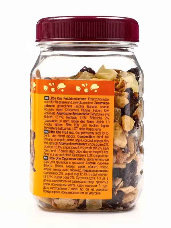 Лакомство Little One &laquo;Фруктовая смесь&raquo; для грызунов, 200 г