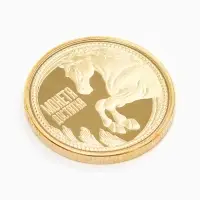 Монета новогодняя сувенирная «Богатого 2026», диам. 2,2 см