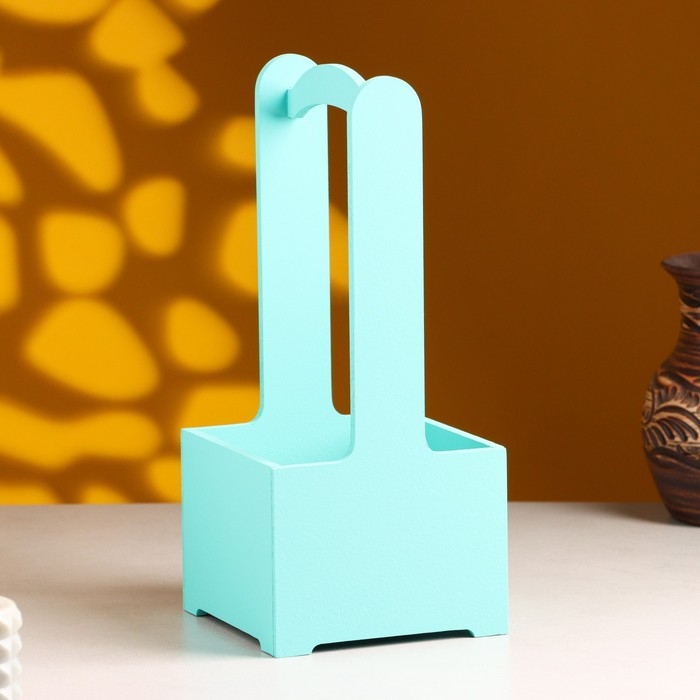 Кашпо - ящик деревянный 13,5х13,5х30 см Тиффани Кашпо - ящик деревянный 13,5х13,5х30 см Тиффани