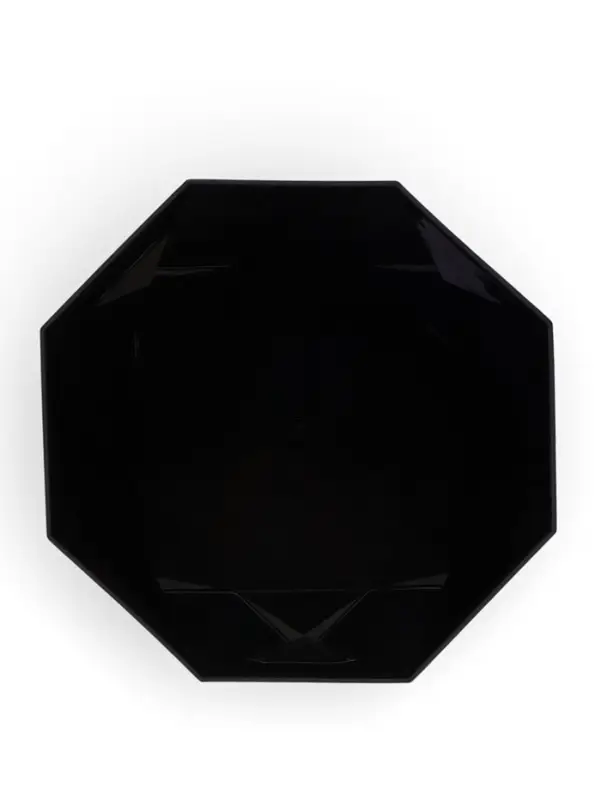 Горшок для цветов с поддоном &laquo;Призма&raquo;, 4.7 л, пластиковый, графитовый