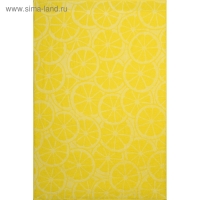 Полотенце махровое Lemon color, 100х150 см, цвет жёлтый