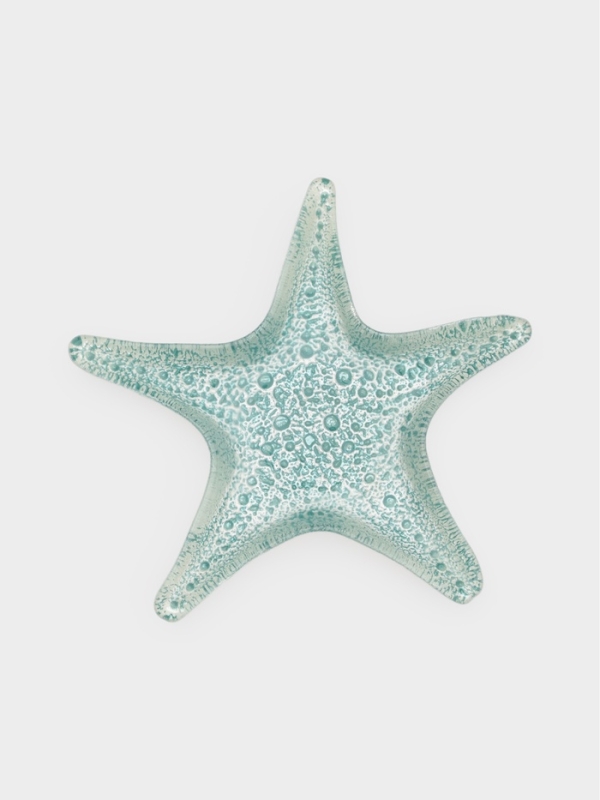 Блюдо сервировочное Блюдо сервировочное "Дельмар" 21 см, цвет бирюзовый