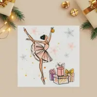 Термонаклейка «Балерина», 15 х 15 см