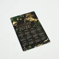 Магниты новогодние «Календарь лошадь», набор 6 шт., полимер Магниты новогодние «Календарь лошадь», набор 6 шт., полимер