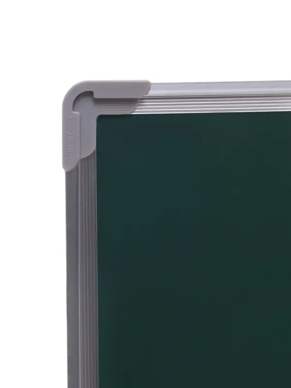Доска магнитно-маркерная Calligrata, 100&times;150 см, зеленая, с полочкой, в алюминиевой рамке
