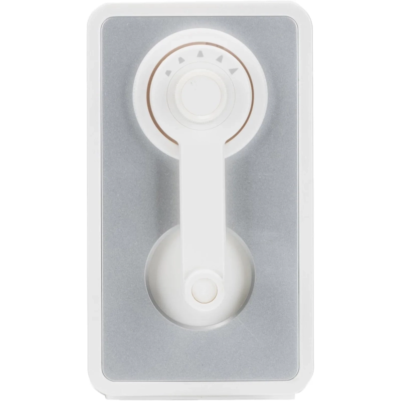 Точилка для карандашей механическая Deli 71160 1 отверстие пластик, белый