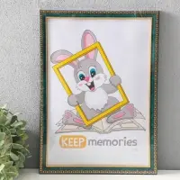 Фоторамка для фото 21&times;30 см Keep memories &laquo;Камея&raquo; пластик, малахит, (пластиковый экран)