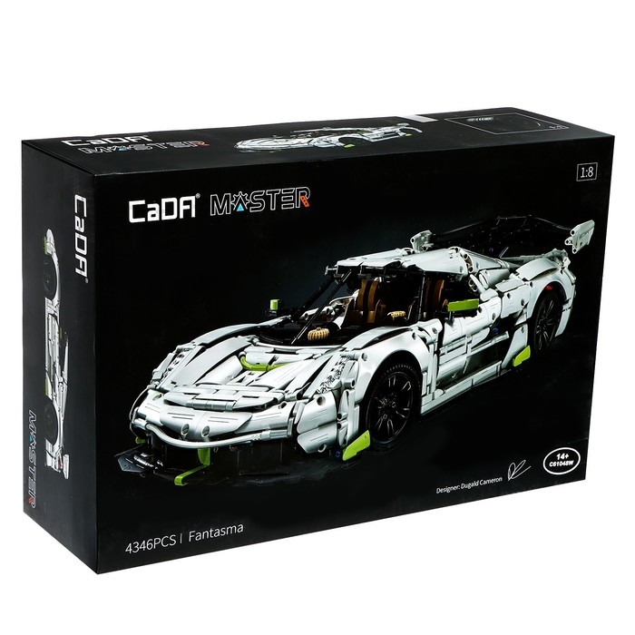 Конструктор Техно «Спорткар», 4346 деталей, масштаб 1:8 Конструктор Техно «Спорткар», 4346 деталей, масштаб 1:8