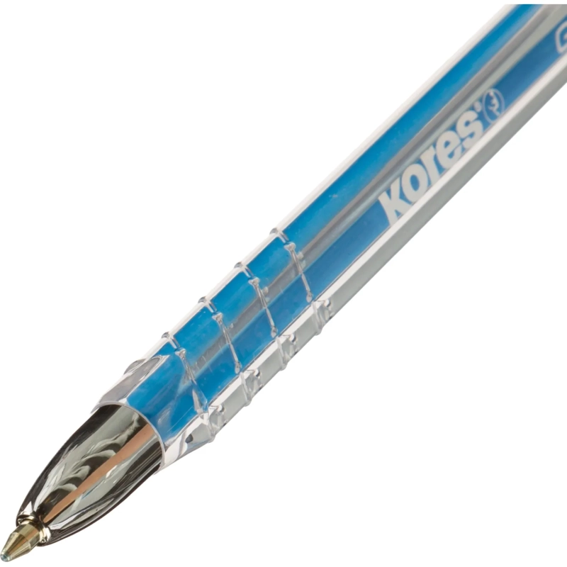 Набор гелевых ручек Kores K11 Neon син.,зелен,оран,желт,роз,фиол 6 цв 28216