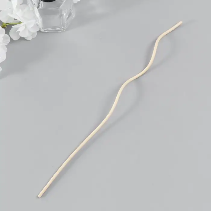 Палочка для аромадиффузора из ротанга Палочка для аромадиффузора из ротанга "Волна" натуральная 26 см