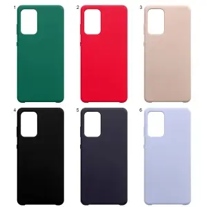 Чехол для Samsung A72 Silicone Cover (без лого)