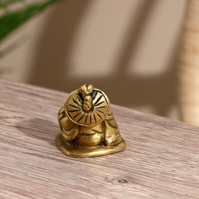 Сувенир  Сувенир "Хотэй" латунь 4,5 см