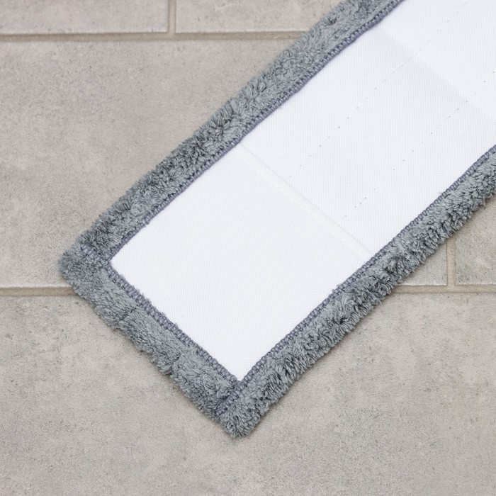 Насадка для плоской швабры Raccoon, 43×13 см, микрофибра Насадка для плоской швабры Raccoon, 43×13 см, микрофибра