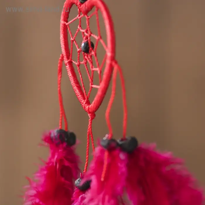 Ловец снов Ловец снов "Сердце красное" 0,5х7х25 см