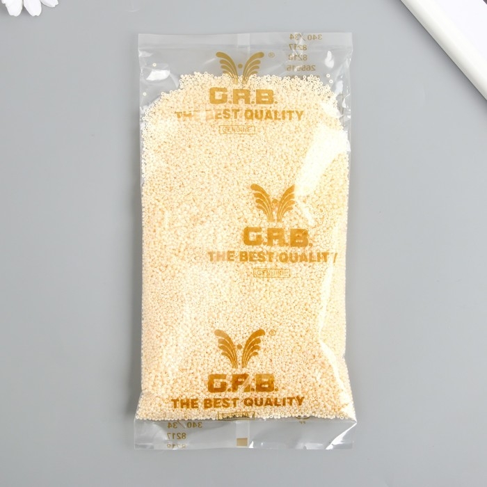 Бисер стекло 12/0  Бисер стекло 12/0 "Жемчужное облако" ровный №662 450 гр