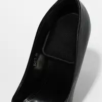 Подпяточники для обуви, клеевая основа, 8.3&times;6.5 см, пара, чёрные