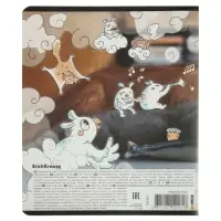 Тетрадь 48 листов в клетку ErichKrause Dream Cat, 60 г/м&sup2;, обложка мелованный картон, МИКС