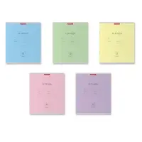 Тетрадь 12 листов в линейку ErichKrause &laquo;Классика&raquo;, обложка мелованный картон, блок офсет, белизна 100%, МИКС