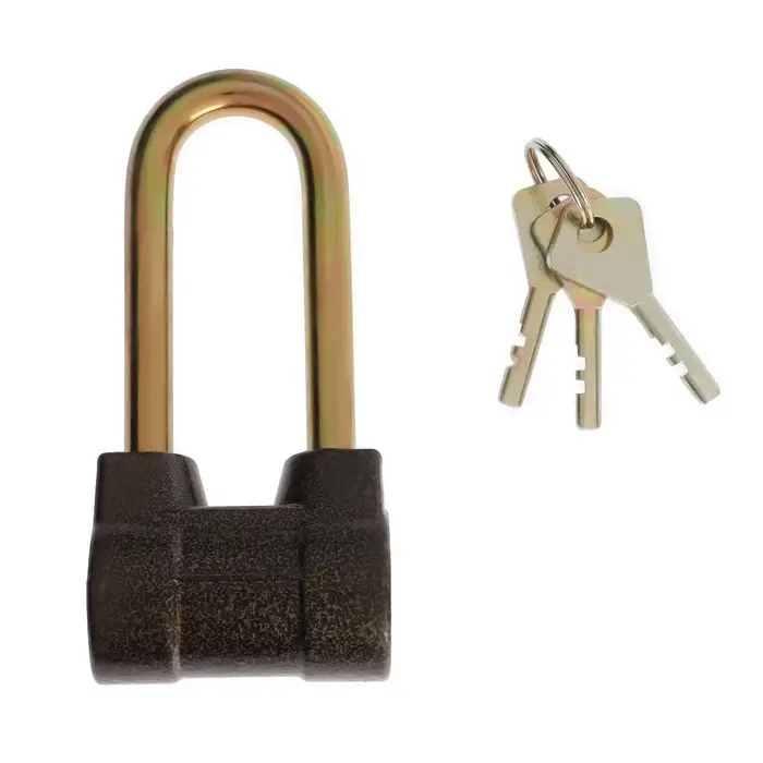 Замок навесной, тип 7.7 усиленный, 55&times;116 мм, 3 ключа