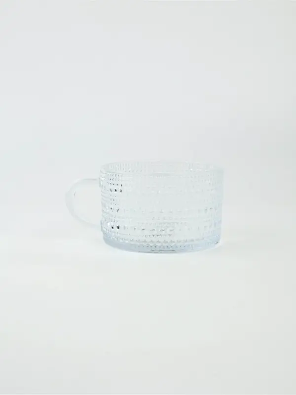 Кружка новогодняя стеклянная &laquo;Тепла и уюта&raquo;, 450 мл, с крышкой