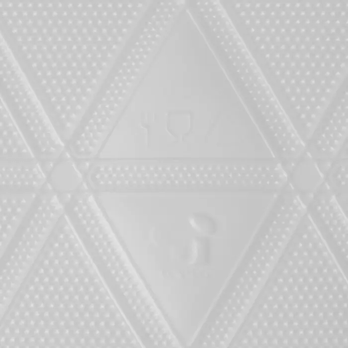 Тарелки пластиковые одноразовыеНе ЗАБЫЛИ!, d=16.5 см, набор 6 шт., белые